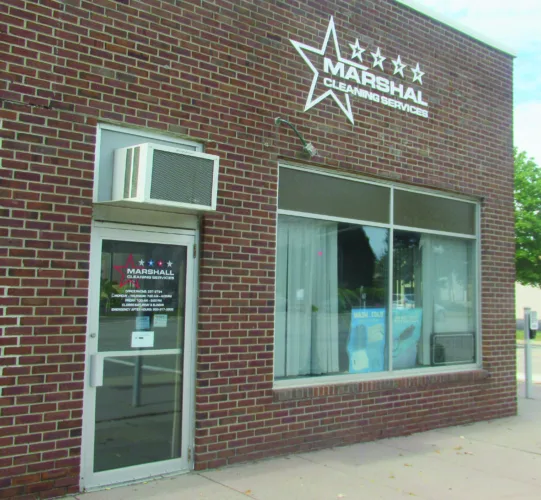 Marshall cleaning business closes down